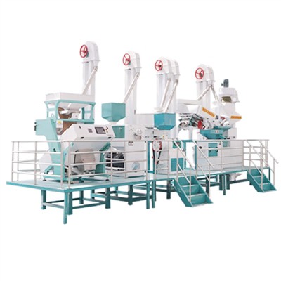 How to adjust the rice mill to crush rice?