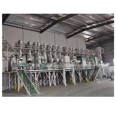 efficient rice milling line