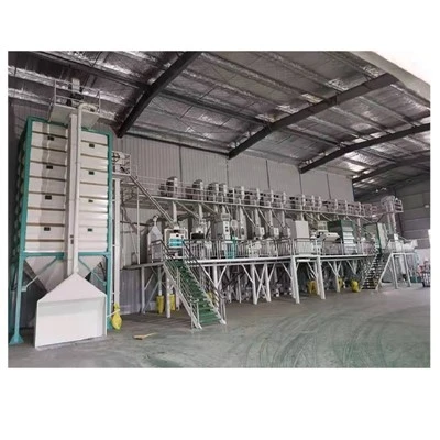 industrial rice milling line