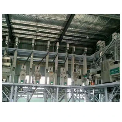 high capacity rice milling line